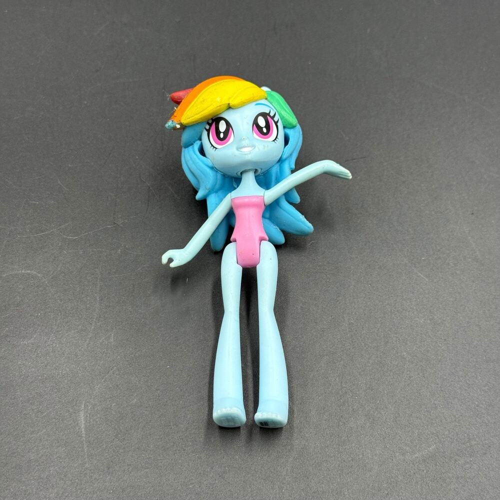 Hasbro My Little Pony Equestria Girls Rainbow Dash 3-inch Mini Doll Toy 2018